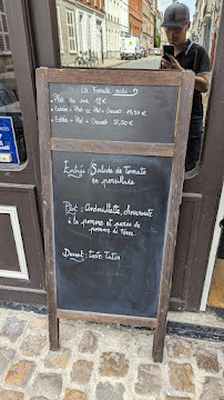 A Taaable à Lille menu