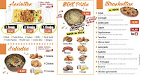 Menu du Le Pacha à Mer