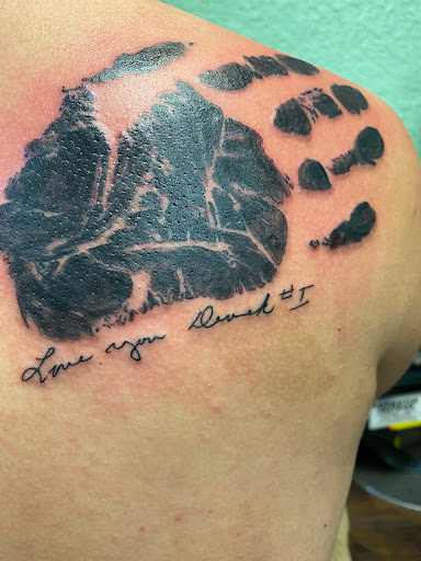 Explore cancer astrology tattoo ideas, creative tattoo ideas in San Angelo, available at Good Vibes Only Tattoo Studio