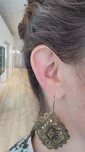 Explore 444 angel number tattoo ideas, creative tattoo ideas in Durham, available at Clarity Piercing