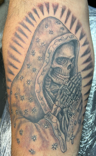 Explore husband name tattoo ideas, creative tattoo ideas in Linn Creek, available at Hillard Skillard Tattoos, LLC.