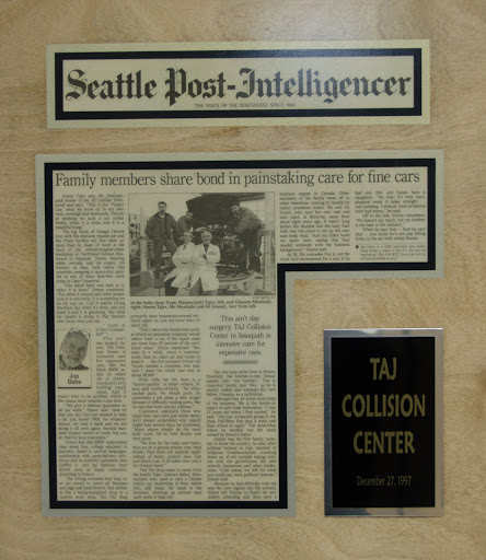 Auto Body Shop «TAJ Collision Center», reviews and photos, 60 NW Gilman Blvd, Issaquah, WA 98027, USA