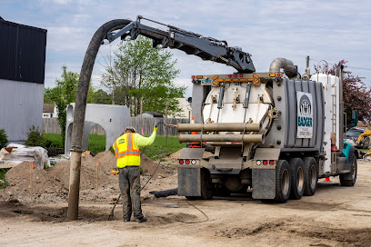 Badger Daylighting / Infrastructure Solutions: Hydrovac Truck Excavating Serving: Tulsa, Oklahoma, OK.