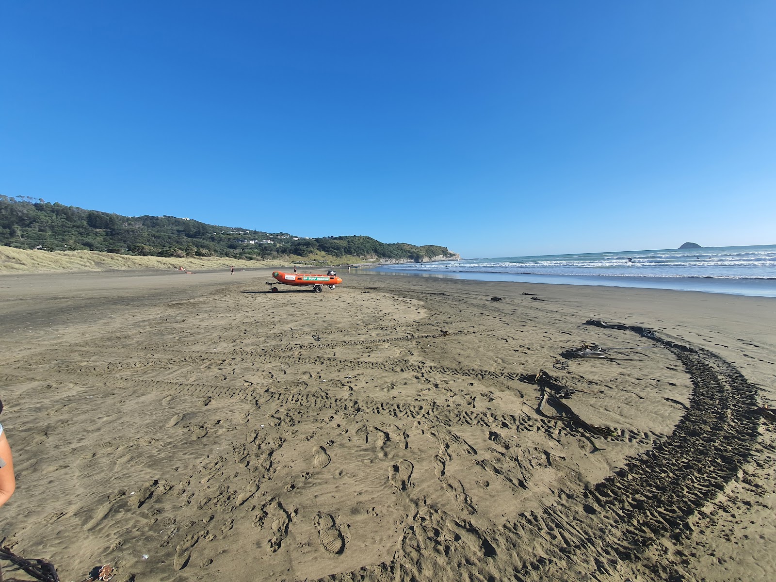 Fotografie cu Muriwai Beach zonele de facilități