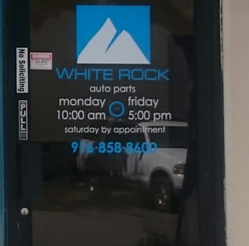 Auto Parts Store «White Rock Auto Parts», reviews and photos, 11415 White Rock Rd, Rancho Cordova, CA 95742, USA