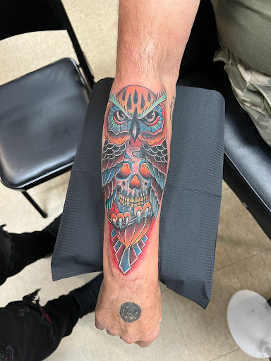 Explore house of the dragon tattoo ideas, creative tattoo ideas in Eden, available at Slicks Tattoo Studio