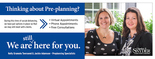 Cremation Service «Charles F Snyder Funeral Home & Crematory - Downtown Lancaster City», reviews and photos, 414 E King St, Lancaster, PA 17602, USA