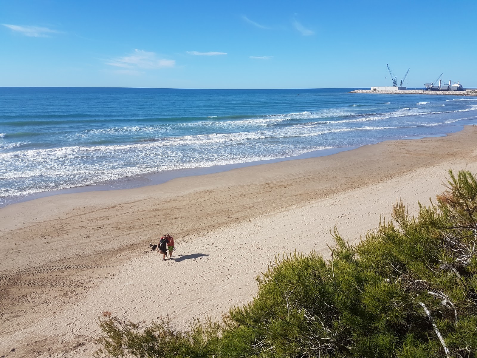 Fotografie cu Far de Sant Cristofol cu long bay