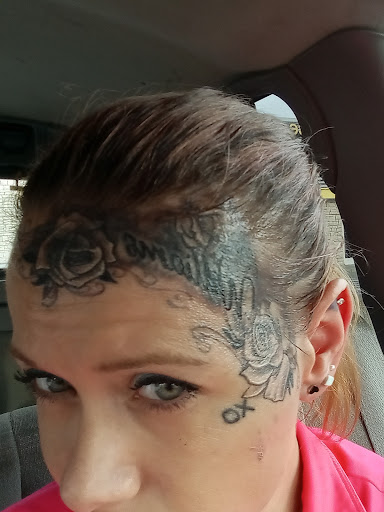 Explore word tattoo ideas for females, creative tattoo ideas in Spokane, available at Platinum Rose Tattoo Studio