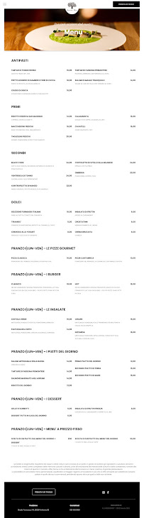 Ristorante Mama à Pontevico carte