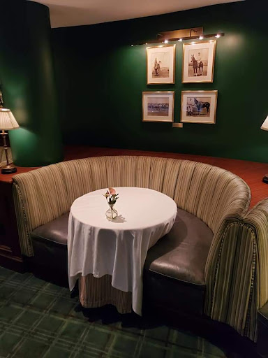 Just one of the iconic booths in the main restaurant.