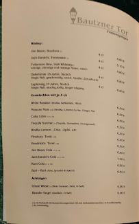 Restaurant Bautzner Tor à Dresden - menu / carte