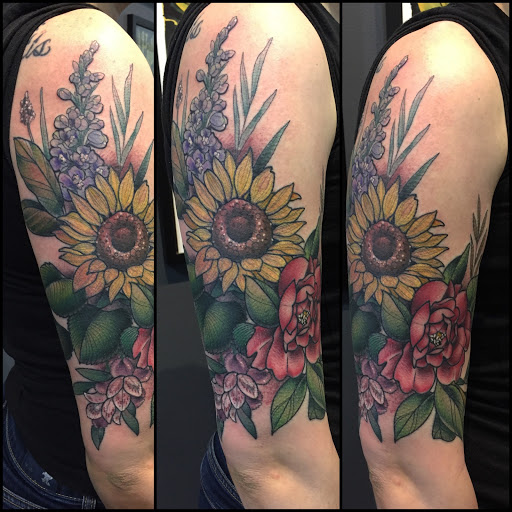 Explore wife tattoo ideas, creative tattoo ideas in Bozeman, available at Aether Tattoo Club