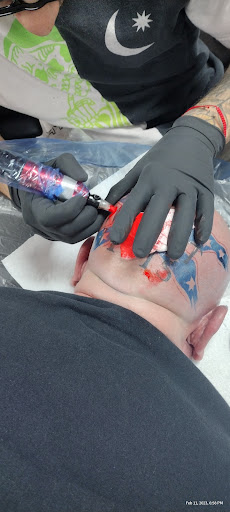 Explore disney couple tattoo ideas, creative tattoo ideas in Conroe, available at Nicoles Tattoos and Piercings