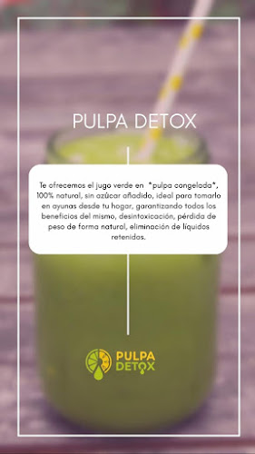PULPA DETOX( Pulpa de jugos verdes) - Santo Domingo de los Colorados