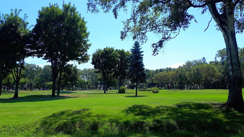 木立のある広場パークゴルフコース