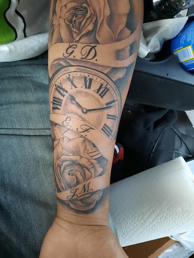 Explore small tattoo ideas guys, creative tattoo ideas in Lynchburg, available at Kiss of Ink Tattoo