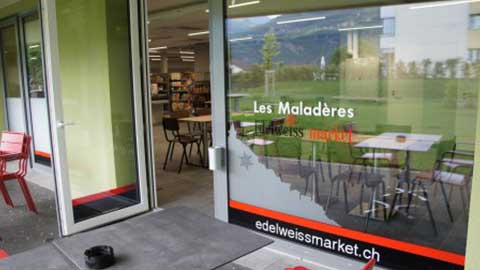 Edelweiss Market Maurice Troillet - Les maladères - Châteauneuf à Sion