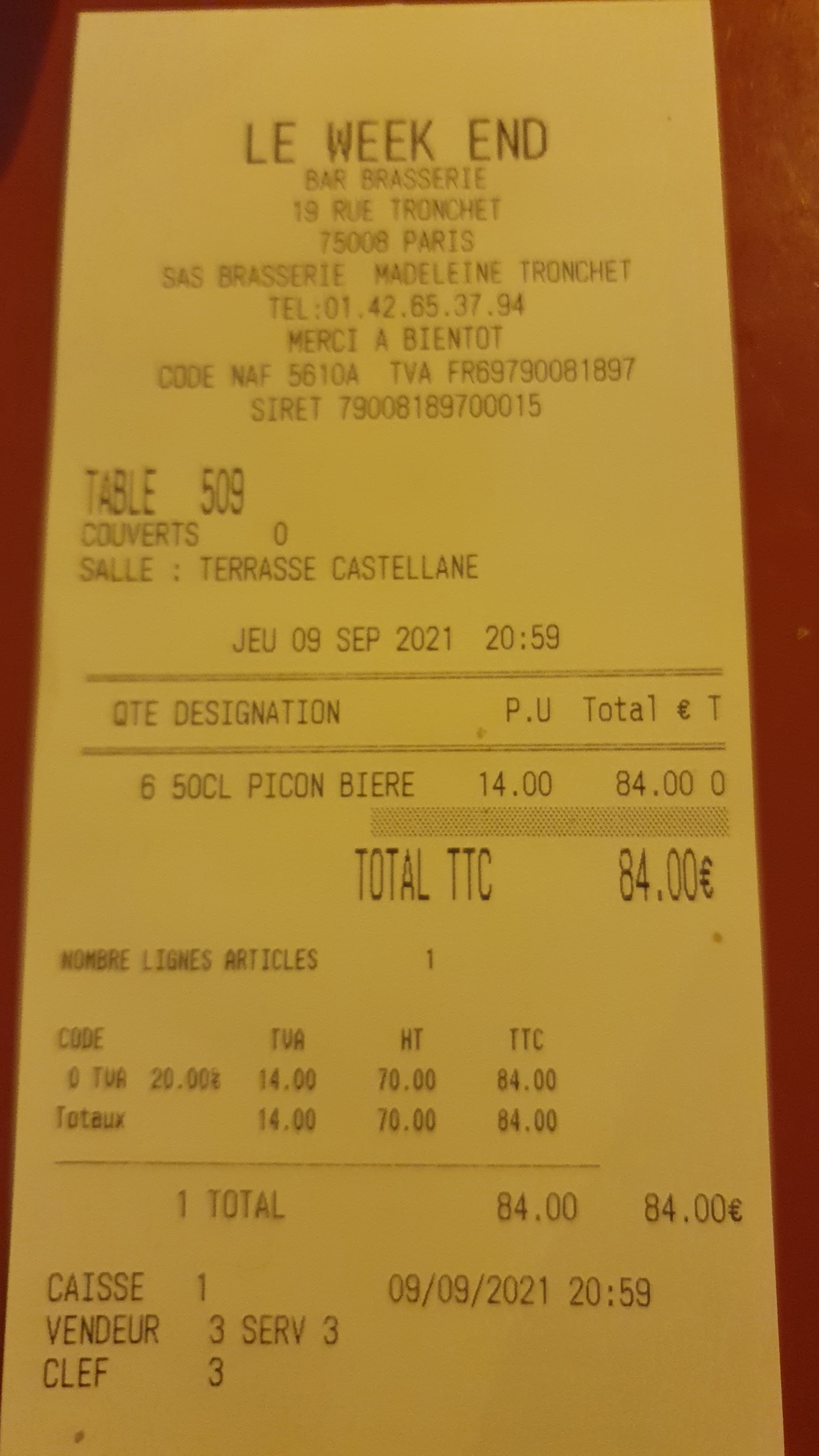 Photo n° 1 de l'avis de Romain.o fait le 09/09/2021 à 19:34