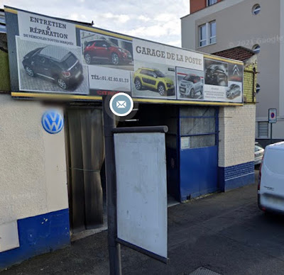 Garage de la Poste à Gennevilliers