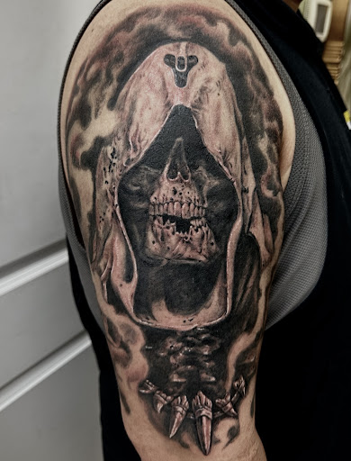 Explore side tattoo ideas for men, creative tattoo ideas in Sunnyvale, available at Da Wei Tattoo Inc