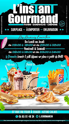 L'instant gourmand à Calais
