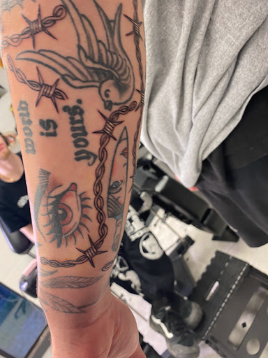 Explore doberman tattoo ideas, creative tattoo ideas in Orland, available at K1LL3R ARTW0RK