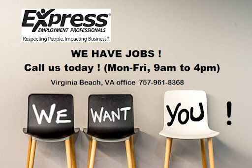 Employment Agency «Express Employment Professionals», reviews and photos, 4530 Professional Cir #1b, Virginia Beach, VA 23455, USA