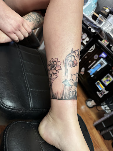 Find in between boob tattoo ideas for your next unique tattoo in Copperas Cove at Flashover Ink Tattoo
