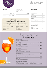 Menu du Panorama-Bistro & Biergarten im Rathener Hof à Rathen