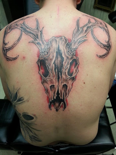 Explore female thigh tattoo ideas, creative tattoo ideas in Brunswick, available at Street Life Tattoos