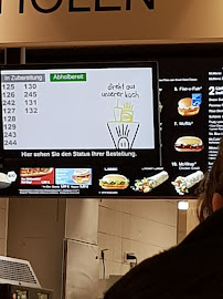 Restauration rapide McDonald's à Münster (la carte)
