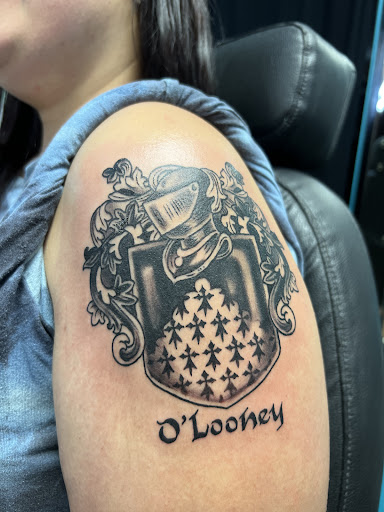 Explore tattoo ideas for a brother, creative tattoo ideas in Fort Worth, available at Randy Adams Tattoo Studio