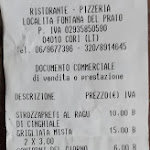 Photo n°1 de l'avis de Francesco.a fait le 12/06/2023 à 17:40 sur le  Ristorante Fontana Del Prato à Cori
