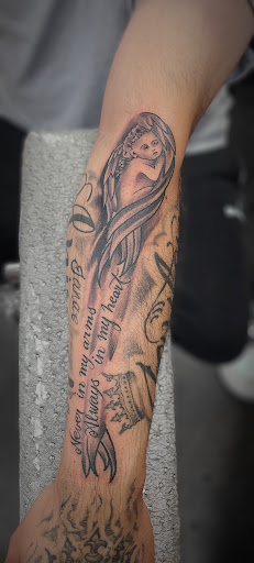 Explore barbados tattoo ideas, creative tattoo ideas in Garden Grove, available at Dr. Tattoo Studio