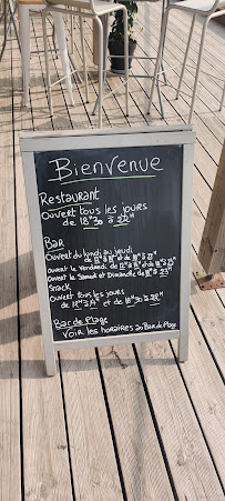 Menu du LB Restaurant à Soulac-sur-Mer