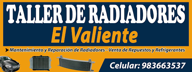 Taller Mecánico de radiadores EL VALIENTE