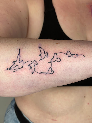 Explore cool ideas for sleeve tattoos, creative tattoo ideas in Amsterdam, available at Spoken Hand Tattoo