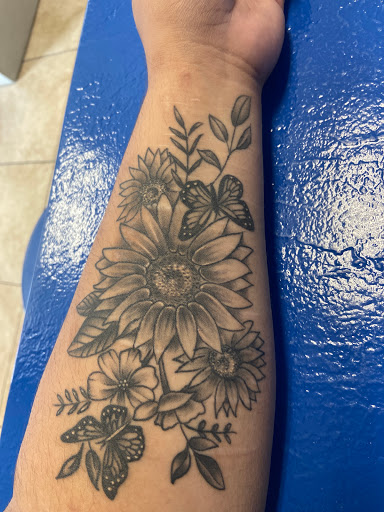 Explore death metal tattoo ideas, creative tattoo ideas in Brownsville, available at Dark Side of the Moon Tattoos