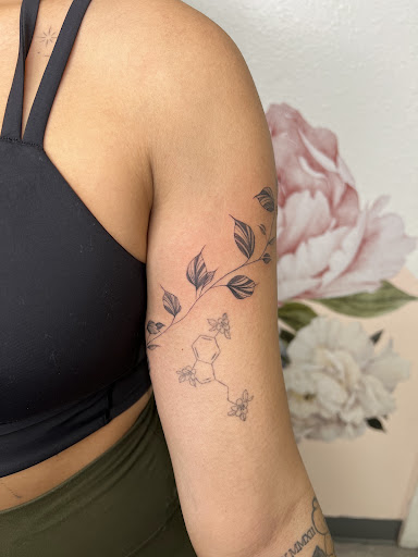 Explore skull tattoo ideas, creative tattoo ideas in San Diego, available at Adour Beauty & Ink