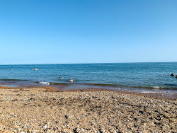 Photo de Plage de Lancing avec rivage droit, long