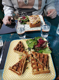 Plats et boissons du Restaurant Omelette and Waffle à Lyon - n°2