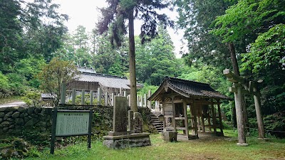 天王八幡神社 金ボタル発生地