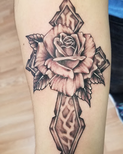 Explore elephant tattoo ideas, creative tattoo ideas in Ottawa, available at Purple Rose Tattoos & Piercings