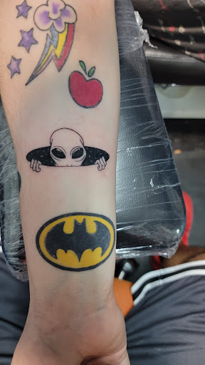 Explore tattoo ideas for 2 daughters names, creative tattoo ideas in San Antonio, available at Its Live Through This Tattoos, Supplies, & Piercings