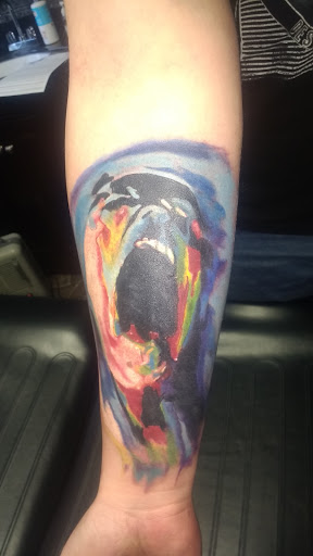 Explore macabre tattoo ideas, creative tattoo ideas in Indianapolis, available at High Caliber Tattoo and Piercing Studio