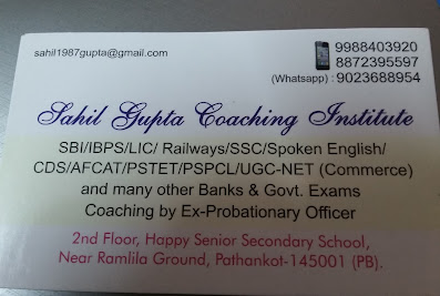Sahil Gupta Coaching Institute