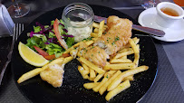 Fish and chips du Restaurant français Le Bisqu'in à Beauvoir - n°8