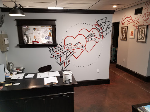 Explore mens space tattoo ideas, creative tattoo ideas in Kingston, available at Wild Hearts Tattooing