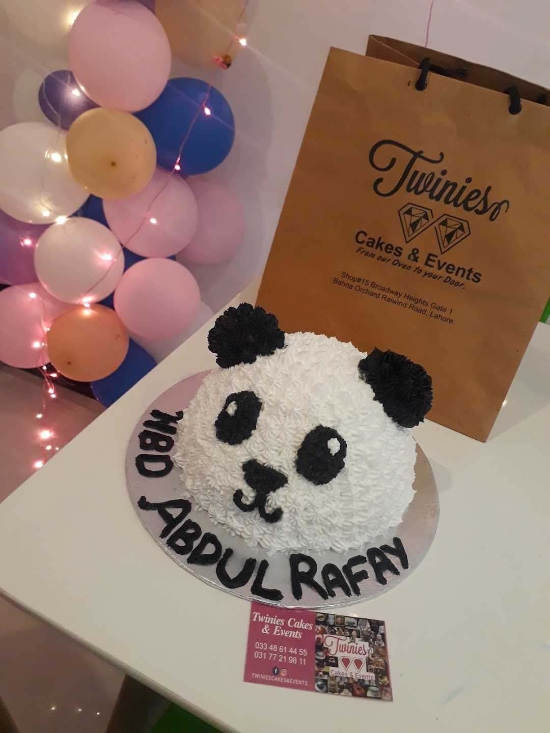 Twinies cakes and events
